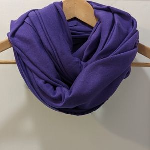 American Apparel Circle Scarf in Purple